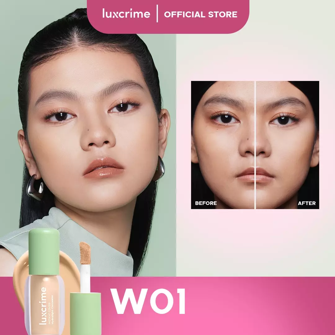 Luxcrime Instant Cover Hydralight Concealer - W01