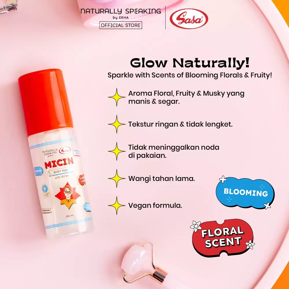 Naturally Speaking x SASA Micin Body Mist 100ML