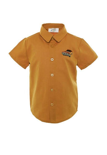 Trendyol yellow Embroidery Shirt 39B28KAC00D8ACGS_1