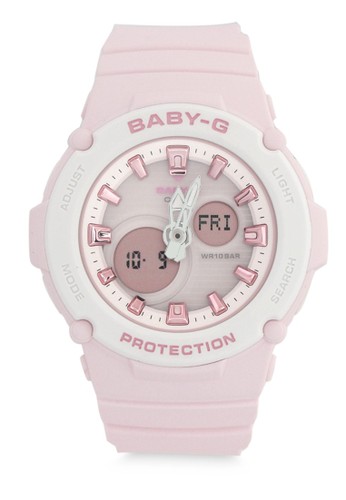 Baby-G pink Casio BABY-G Jam Tangan Wanita - Pink White - Resin - BGA-270-4ADR 124AEACF4944D7GS_1