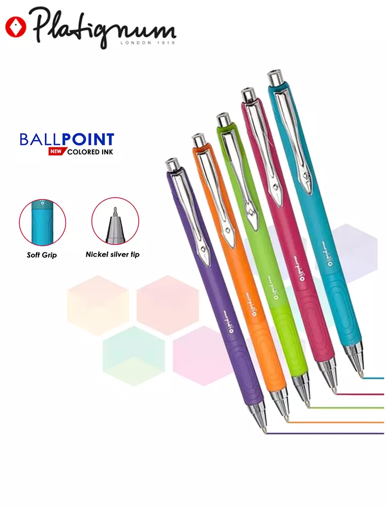 Jual Platignum Pen Platignum Tixx Ballpoint Pen Green Original 2023