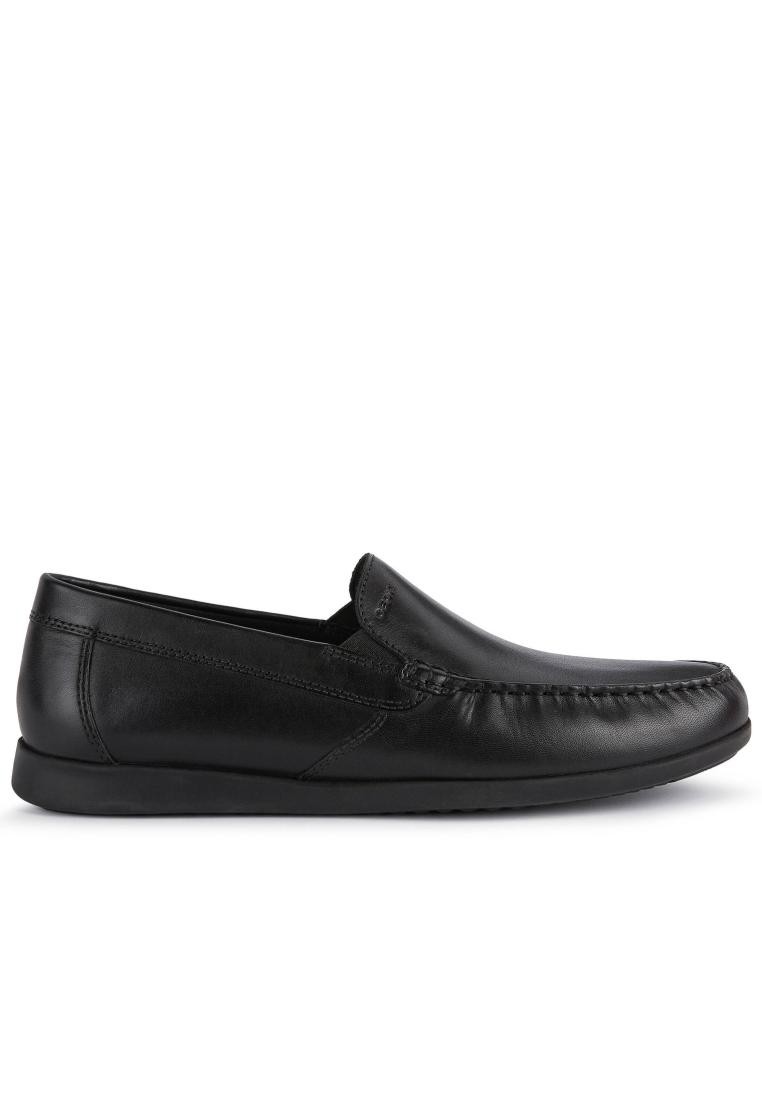 GEOX Men Sile 2 Fit Moccasins - Black U25CBB-00043-C9999F2