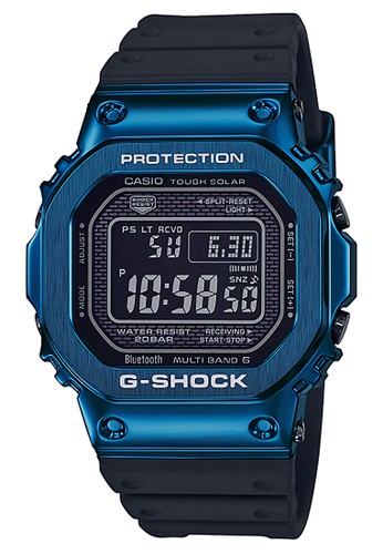 G shock bluetooth blue clearance