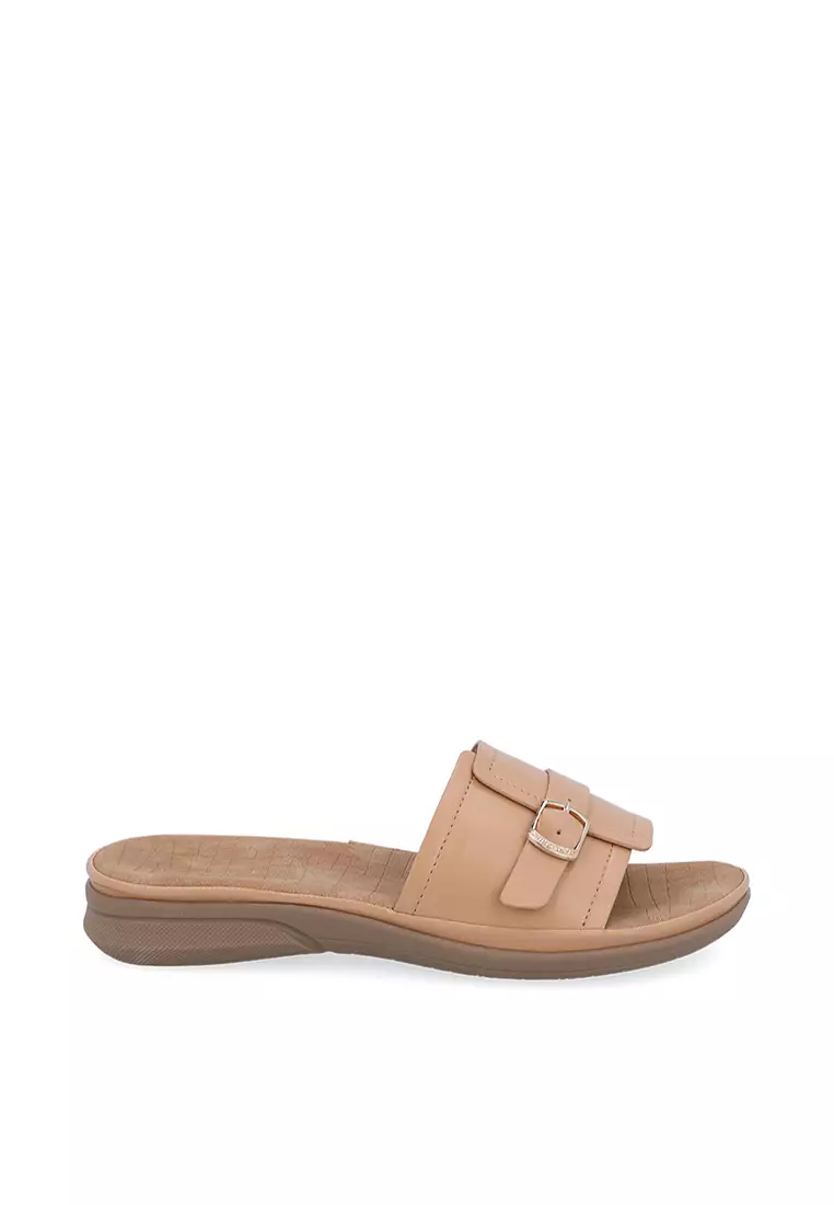 Discount on Carlo Rino  shoes - SKU: Dark Beige Maela Flat