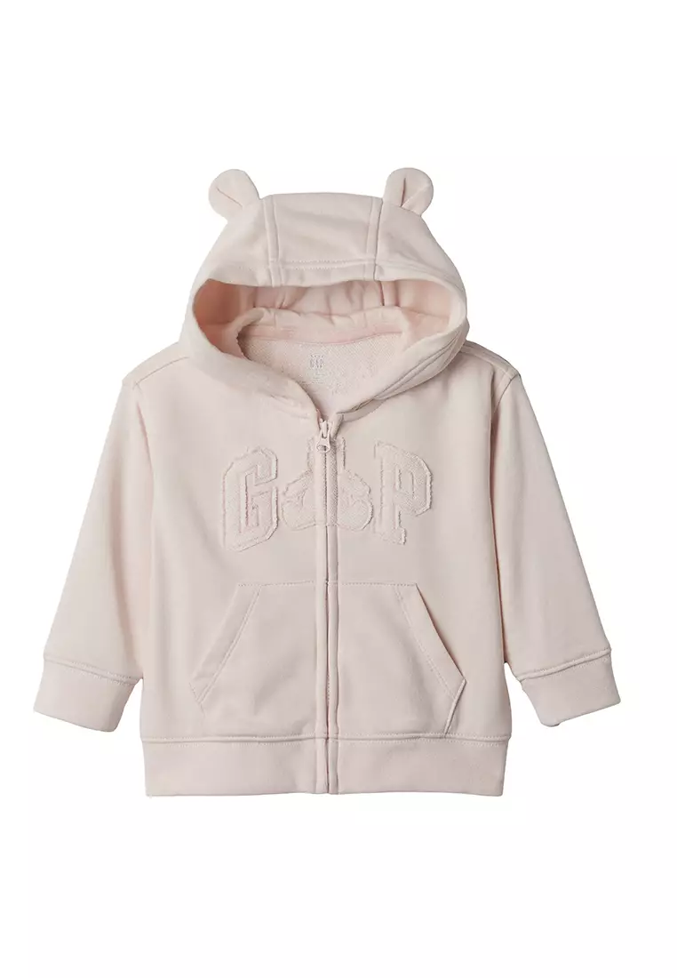 Baby Brannan Bear Logo Full Zip Hoodie