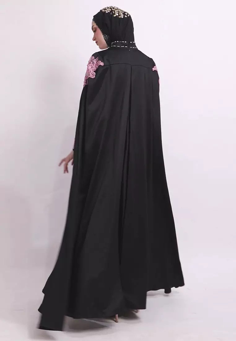Bibiq Gamis Brokat Satin