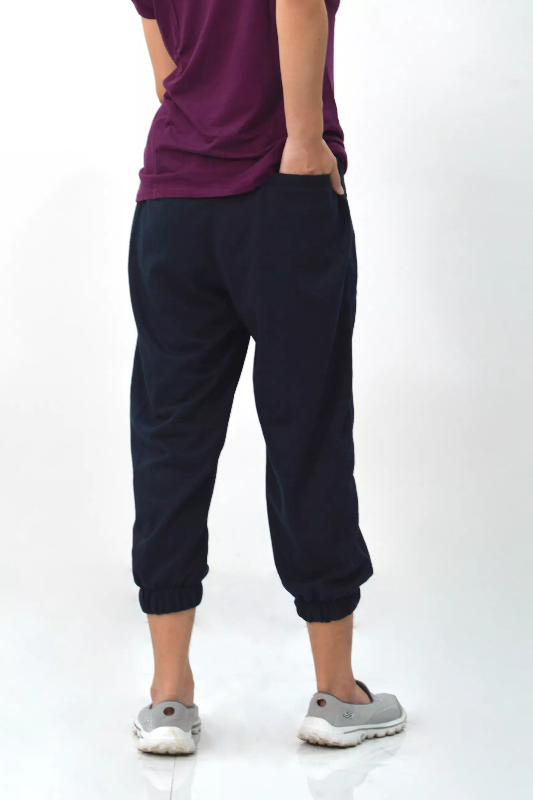 OKECHUKU Luna Celana Wanita Celana Jogger Wanita Celana 3/4 Joger Wanita Training Olahraga Sporty