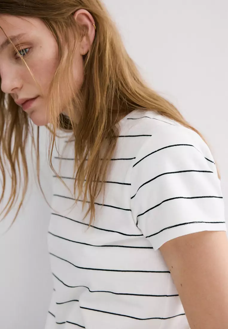 Striped Cotton T-Shirt
