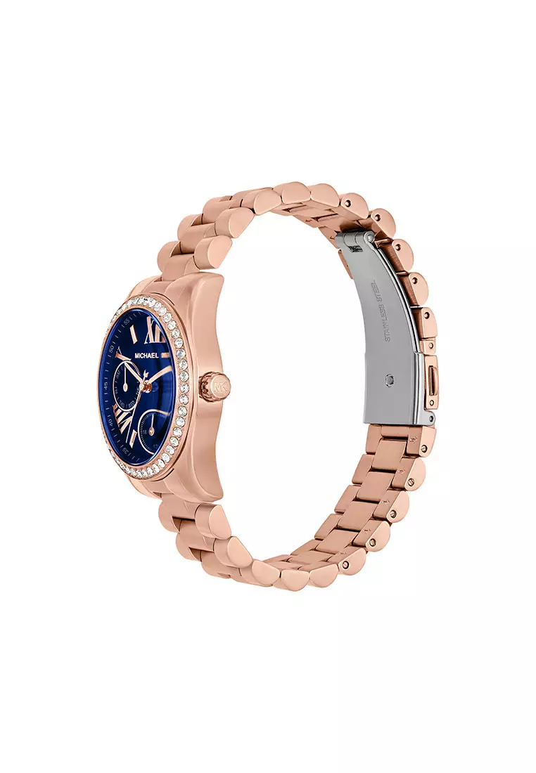 Lexington Rose Gold Stainless Steel Watch Mk4926