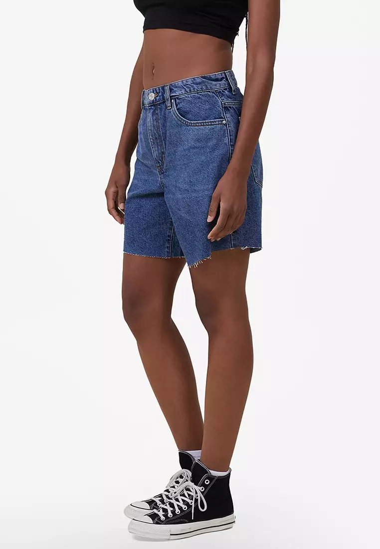 Women's relaxed fit denim shorts online