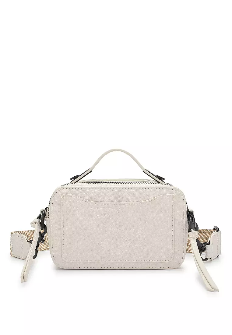 Women's Sling Bag / Crossbody Bag - White