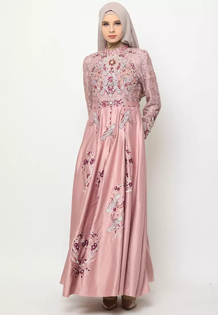 Bibiq Gamis Satin