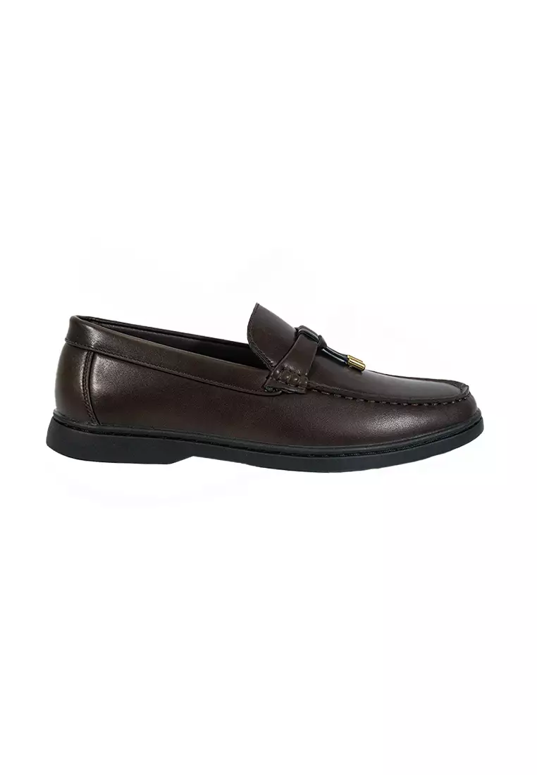 Discount on Mario D' boro Runway  shoes - SKU: Men's Casual Loafers MY 25920 Dark Brown C66