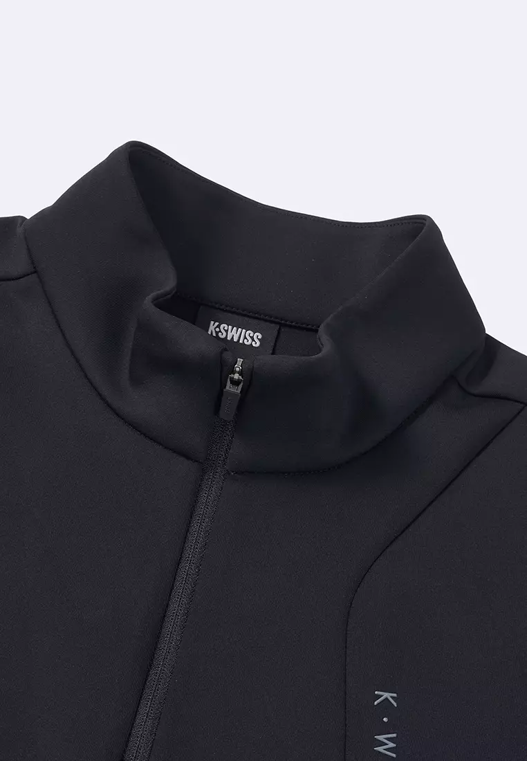 MEN'S WEISS HALF-ZIP LONG SLEEVES T-SHIRT
