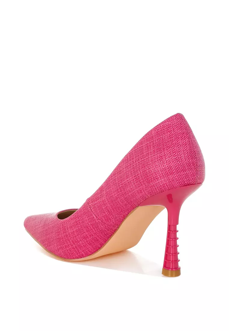 Pointy Toe Pumps in Pink