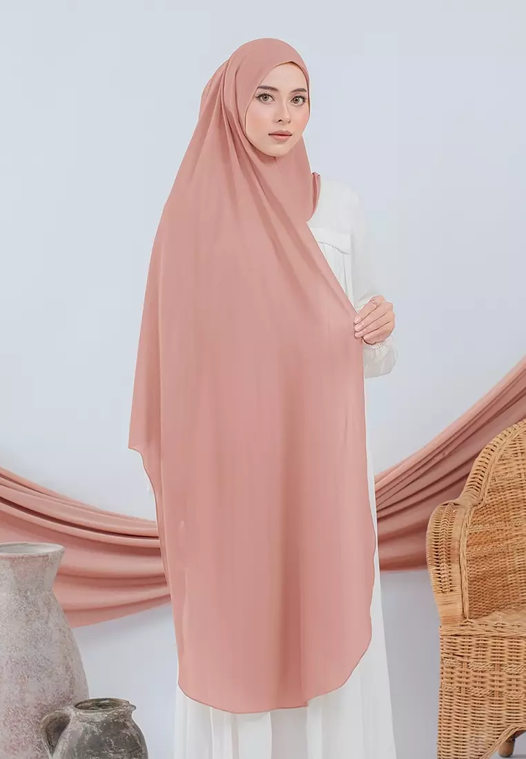 HIJAB INSTAN SABIYA - PEACH