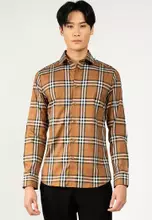 Burberry Shefford Check Long-Sleeve Shirt (nt) 2026 | Buy Burberry