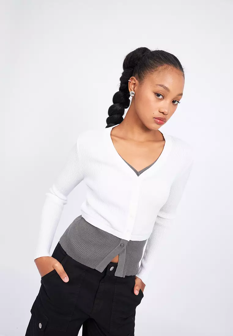 Double Layered Long Sleeve Top