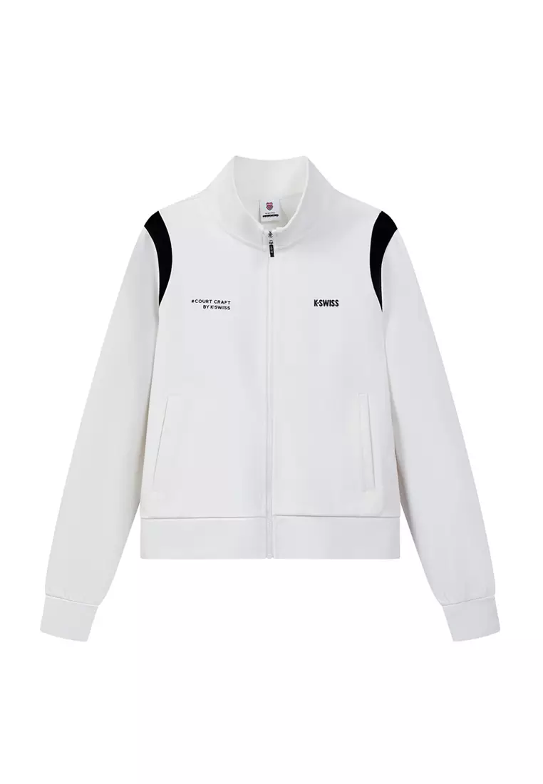 女裝 K-SWISS LOGO 拼色外套
