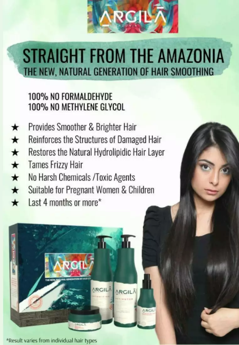 Argila amazonia discount hair smoothing treatment