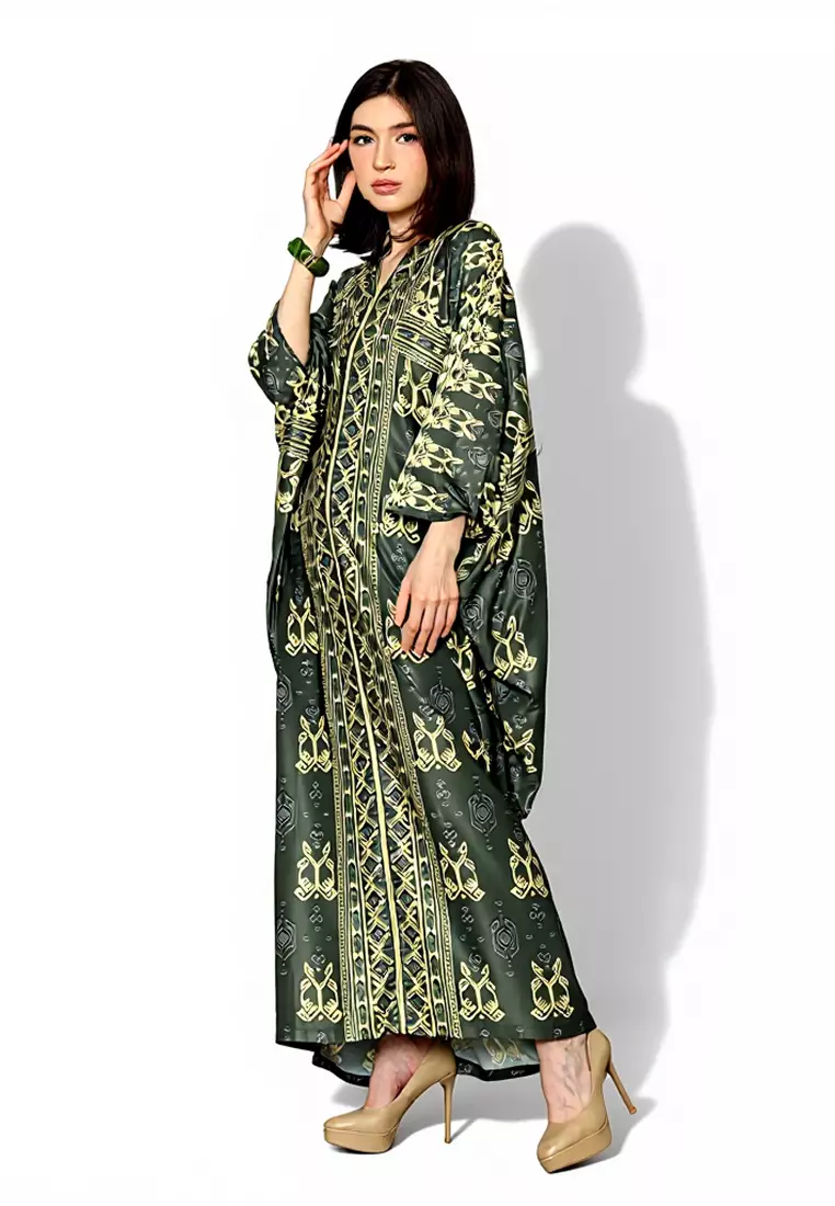 Kanzi Exclusive Long Sleeve Tapis Kaftan