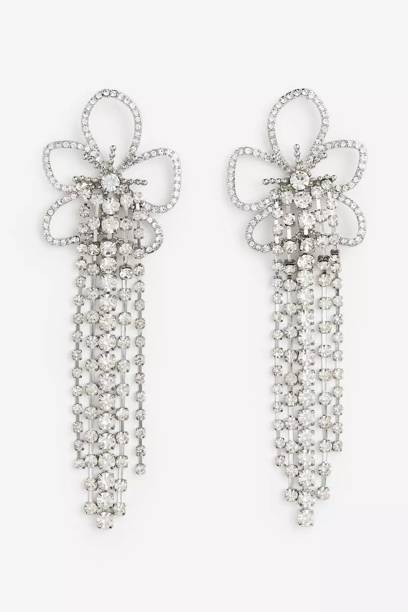 Rhinestone earrings