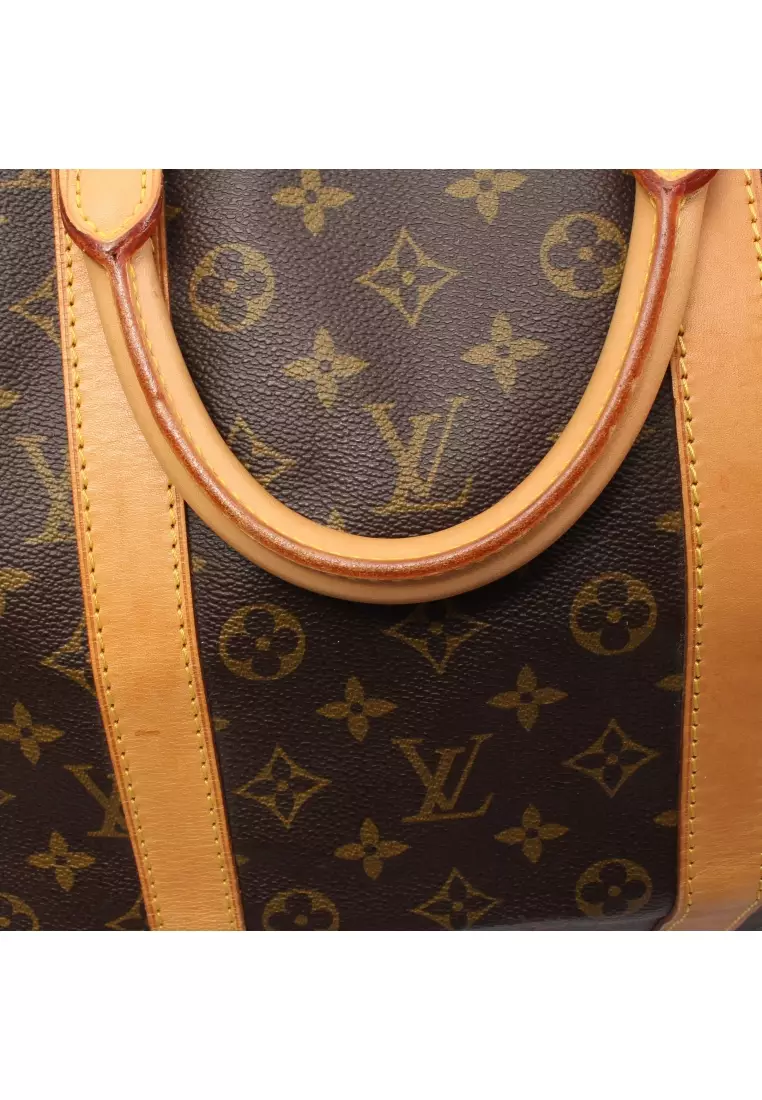 Buy Louis Vuitton Pre-loved Louis Vuitton Keepall 55 monogram Boston ...