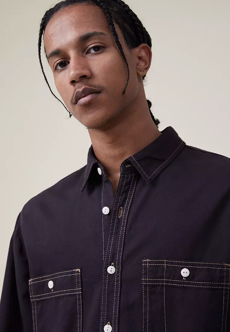 Buy Cotton On Brooklyn Long Sleeve Shirt 2024 Online ZALORA Singapore