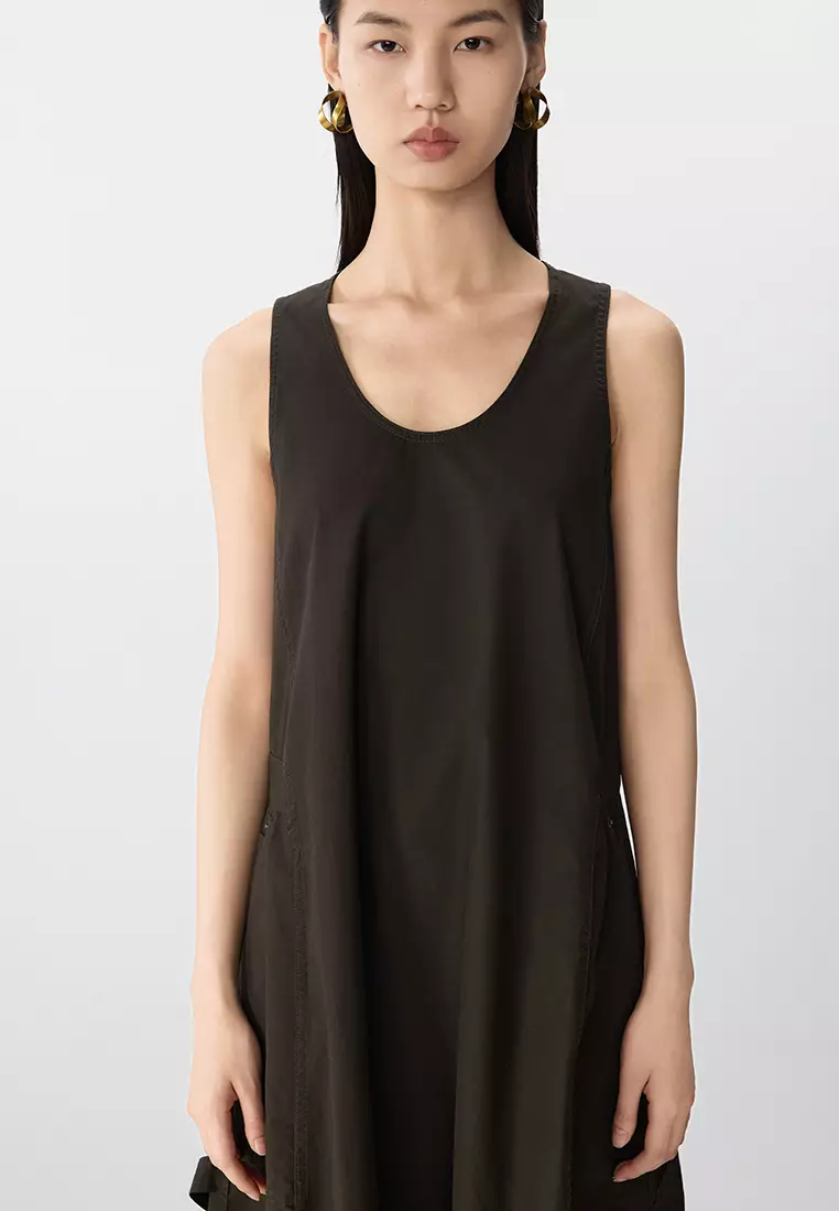 Cotton sleeveless dress