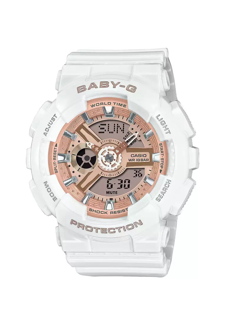 G shock baby g rose top gold