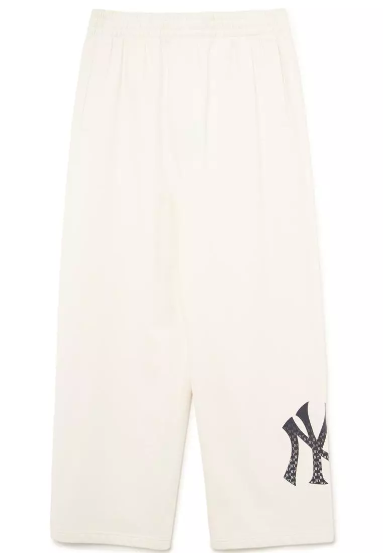 網上選購MLB CLASSIC MONOGRAM BIG LUX WIDE PANTS NEW YORK