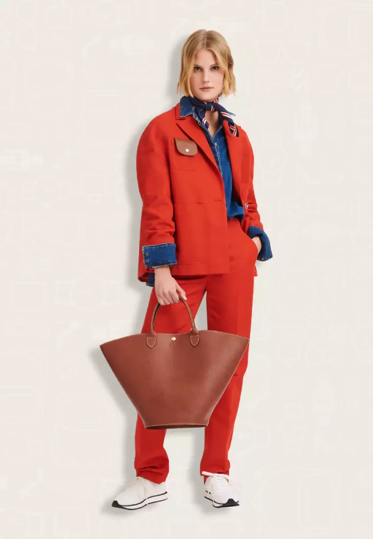 Longchamp Epure XL Tote Bag Brown