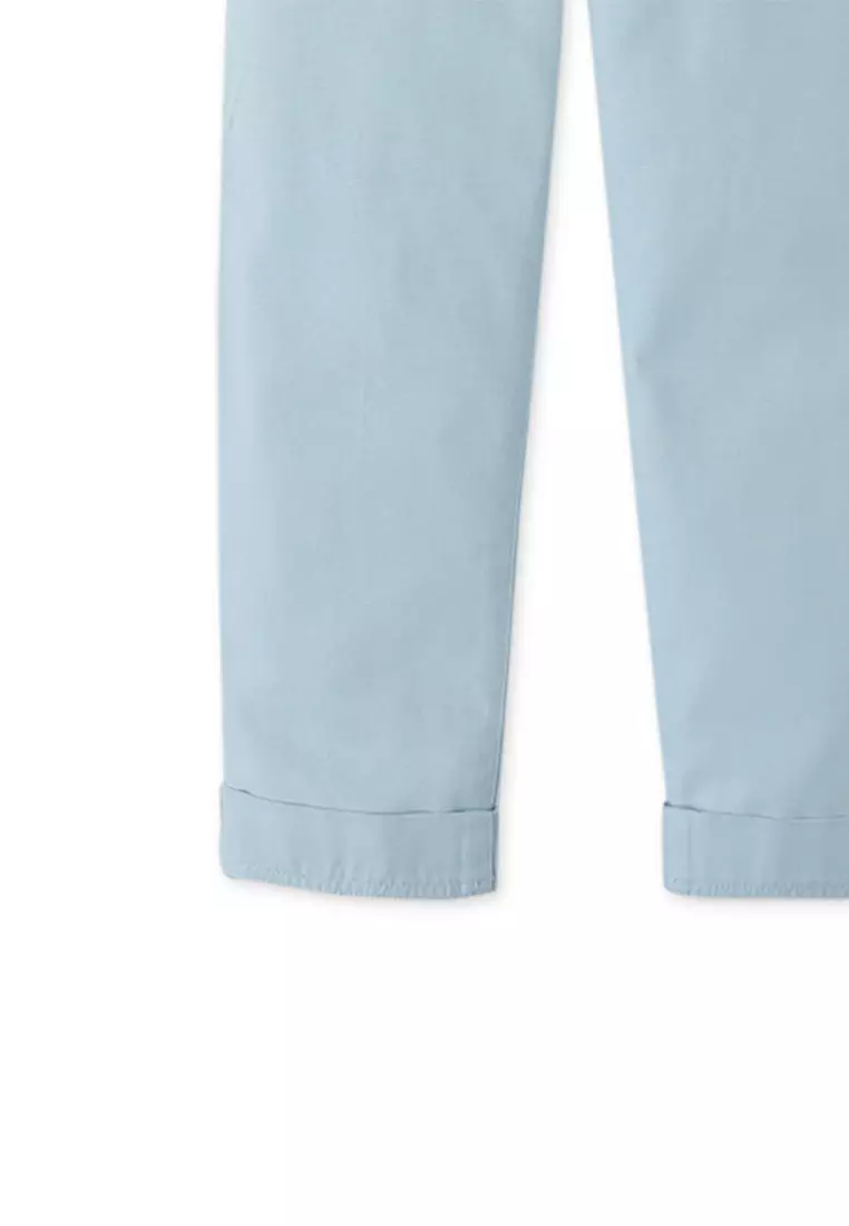 Boys Canvas Straight Leg Pants