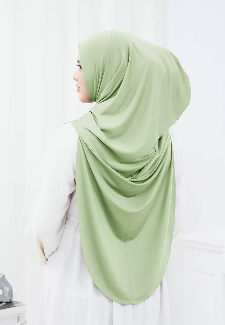 HIJAB INSTAN NAIMA - SOFT GREEN
