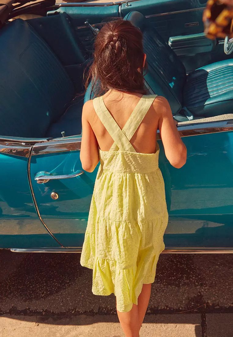 PALE YELLOW SUNBATH DRESS