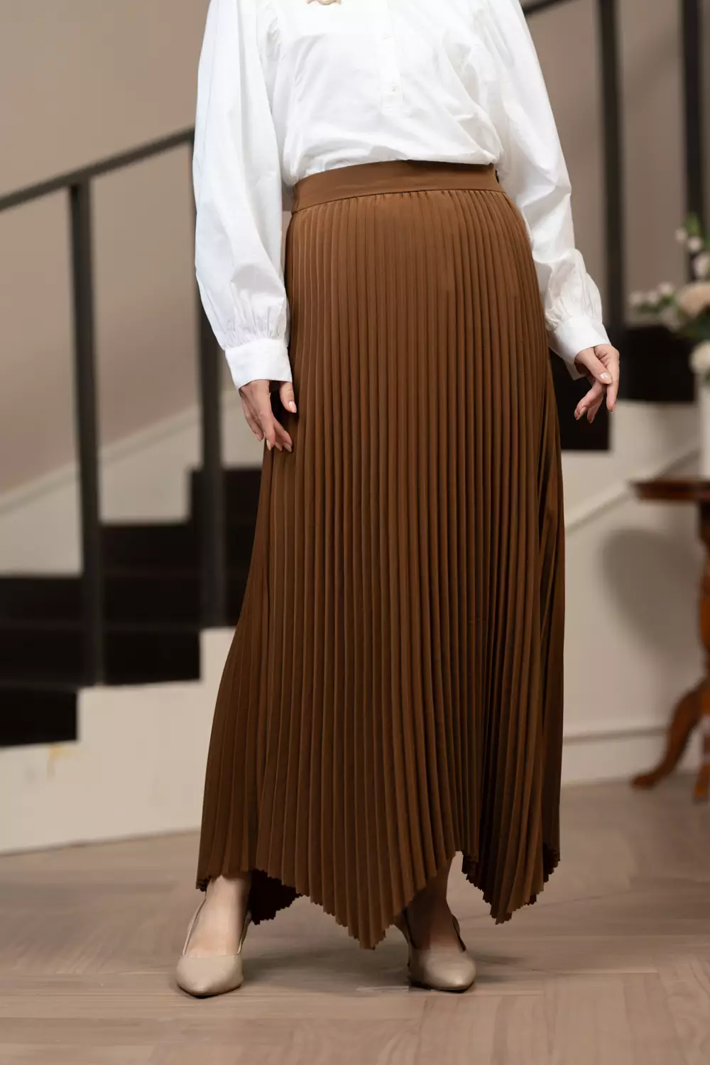 Klamby - Lacy Skirt Toffee