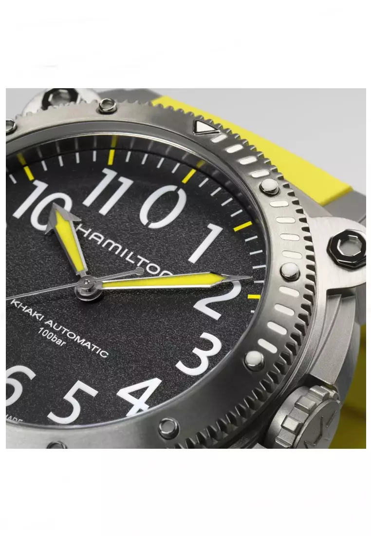 KHAKI NAVY BELOWZERO TITANIUM AUTOMATIC MEN WATCH (H78535380)