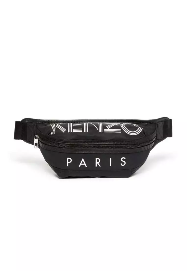 Kenzo Logo Bumbag Large Black