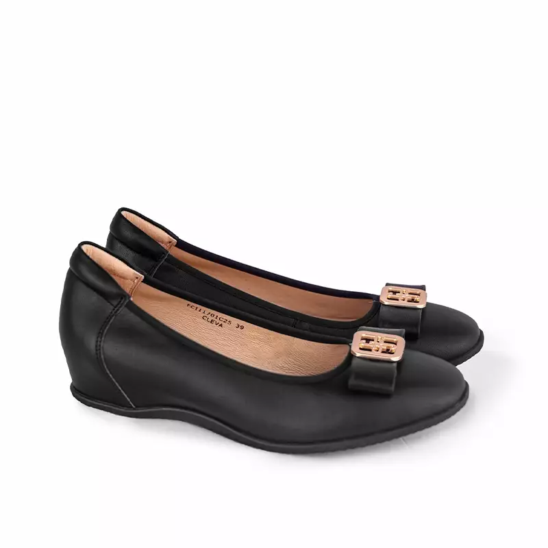 Sepatu Casual Formal Wanita Gino Mariani Cleva Black