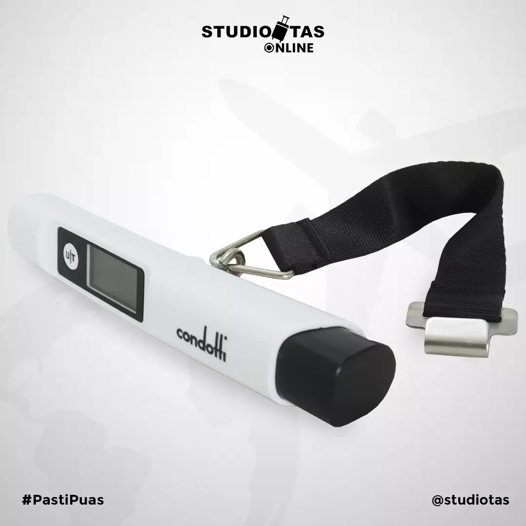 Jual Condotti Condotti Timbangan Koper Digital 63144 White Original ...