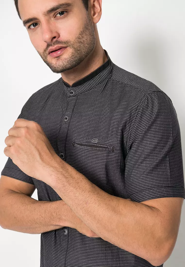 LGS - Kemeja Pria Casual - Lengan Pendek - JSH.390.S935F.749.C