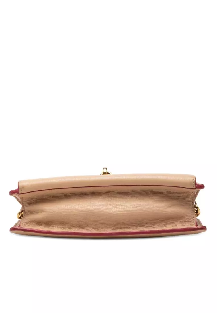 Pre-Loved Burberry Leather Macken Crossbody