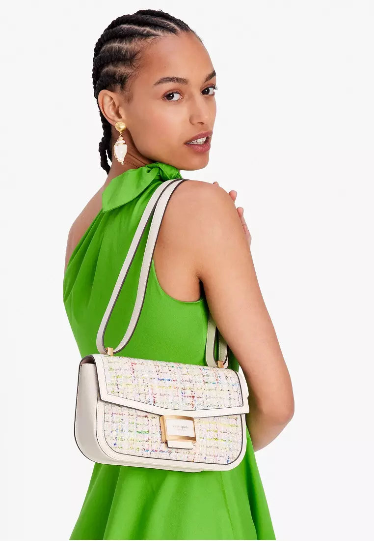 kate spade new york Katy Tweed Medium Convertible Shoulder Bag 2023
