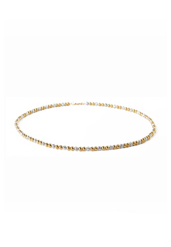 TOMEI gold TOMEI Necklace, Yellow Gold 916 (9N-GCA1001-05-2C-45cm) 378FAACA22C20FGS_1
