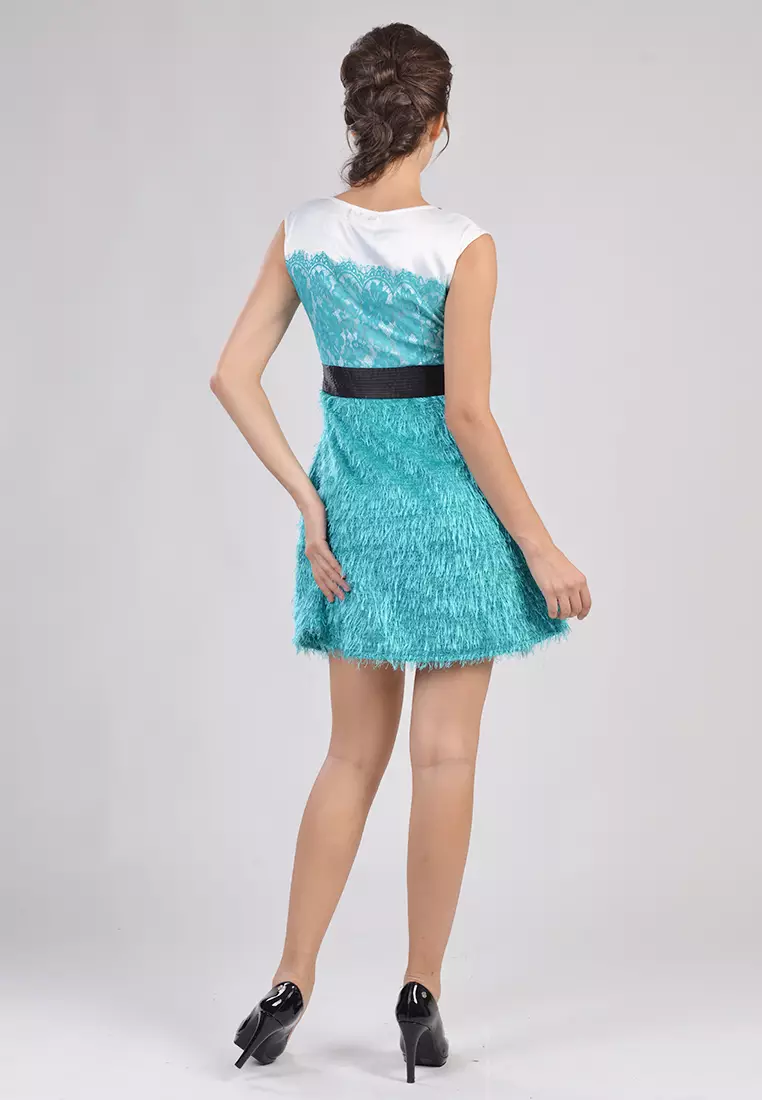 Bibiq Dress Satin Lace