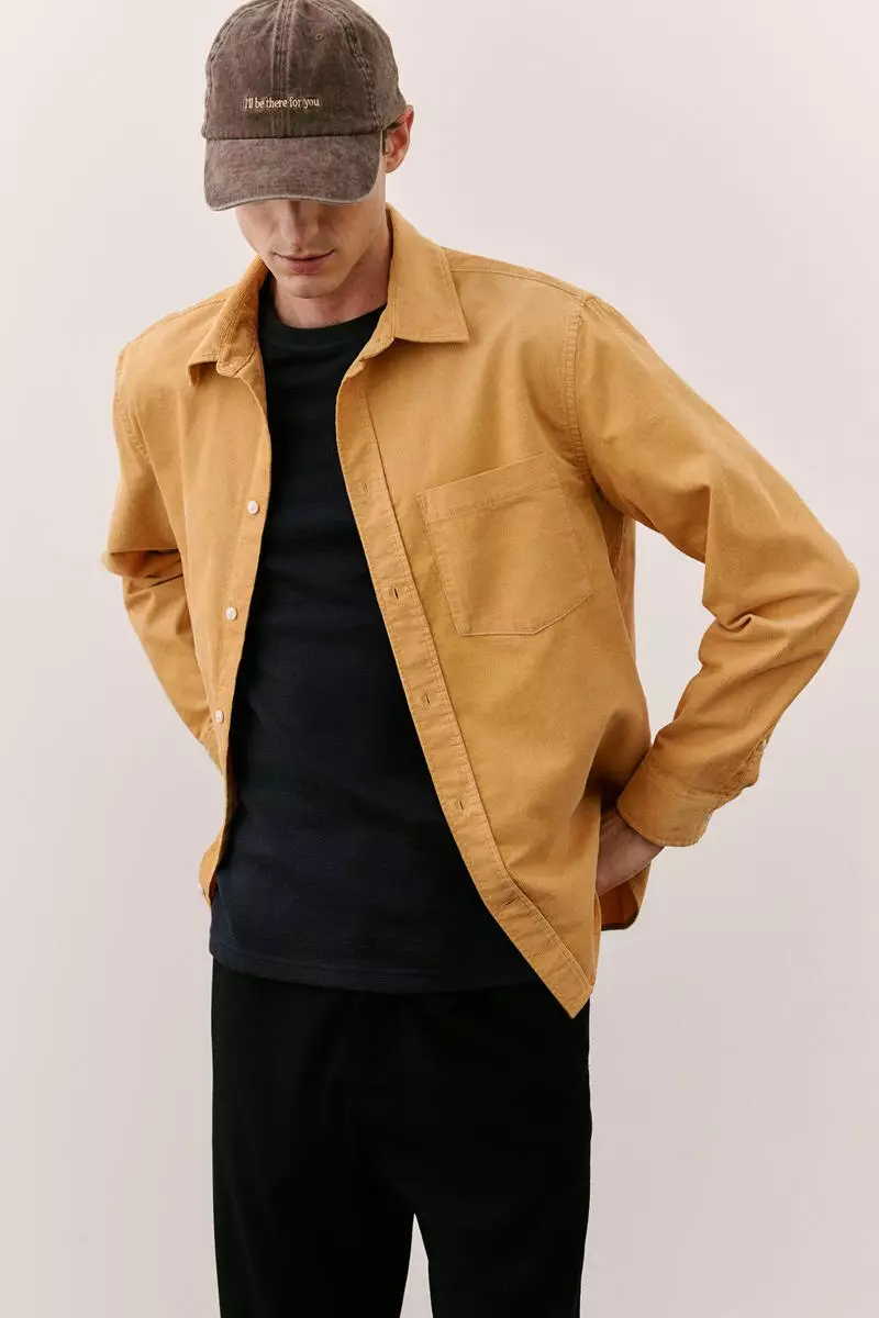 Regular Fit Corduroy shirt