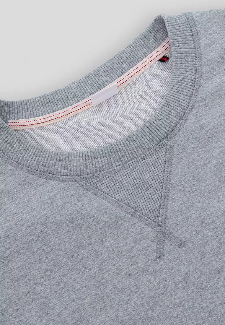 ICELAND LIGHT GREY Sweatshirt Lengan Panjang LS - Top Man Graphic Sweatshirt