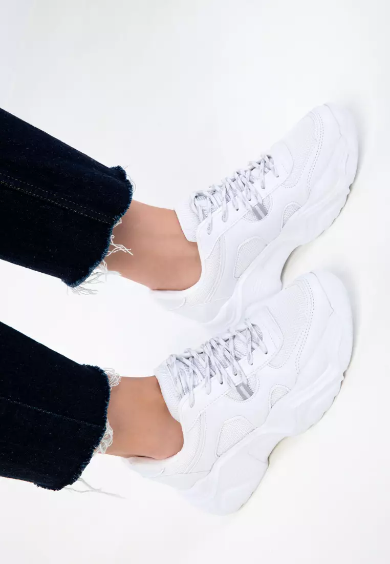 White Women's Sneaker 20574
