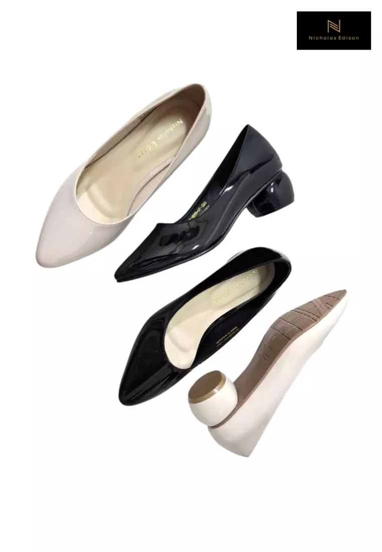 Nicholas Edison Heel Kirey Black