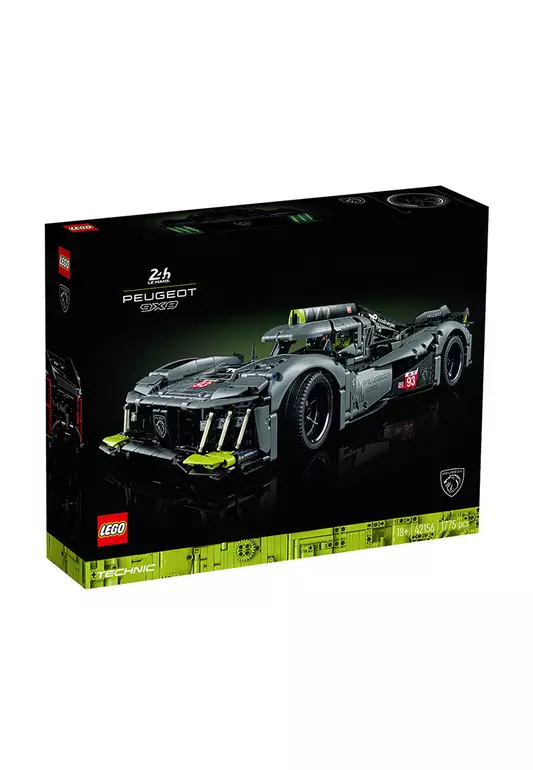 Technic 42156 Peugeot 9X8 Hypercar Age 18+ Building Blocks 2023 (1775pcs)